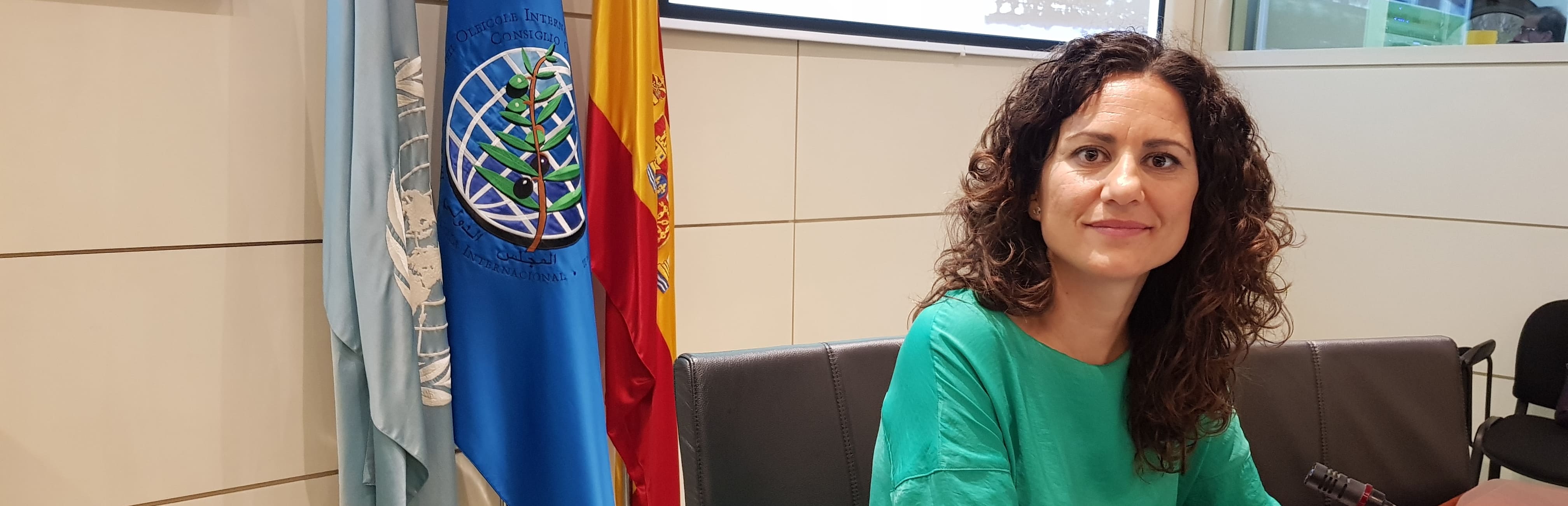 Macarena Díaz Ramos, jefa de panel del laboratorio Indlab en el Curso Internacional para jefes de panel del COI